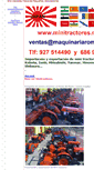 Mobile Screenshot of minitractores.net